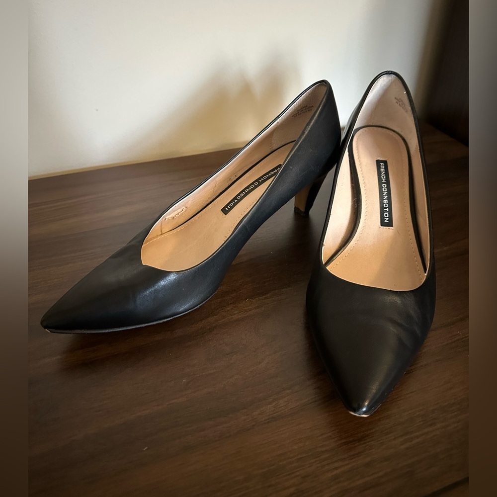 French Connection Modern Pointed-Toe Pumps